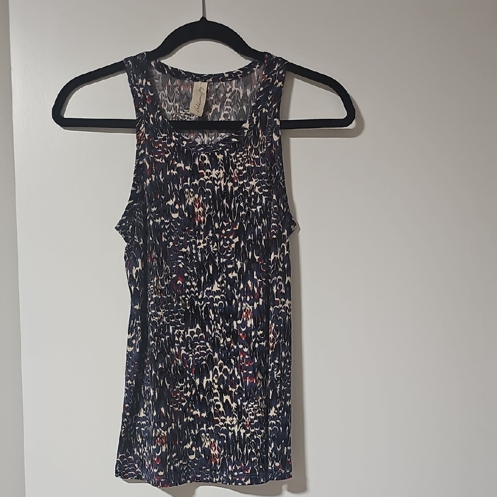 Allison Joy Multicolor Patterned Tank Top